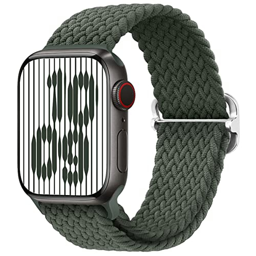 Foto 2 pulgar | Venta Internacional - Qimela Stretchy Solo Loop Strap Compatible Para Apple Watch Band 49 Mm 45 Mm 44 Mm 42 Mm Pa