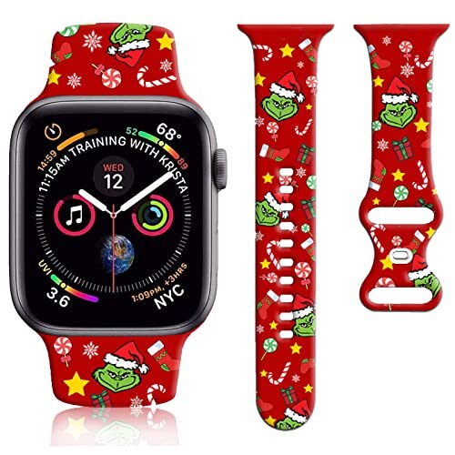 Correa Navideña para Apple Watch- Venta Internacional $412