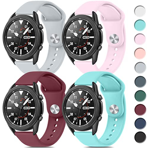 Foto 2 pulgar | 4 Bandas Wanme Compatibles con Samsung Galaxy Watch 3 45mm - Venta Internacional