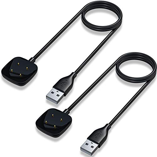 Foto 2 pulgar | Venta Internacional - 2 Cables de Cargador Maledan Compatible Con Fitbit Sense & Versa 3