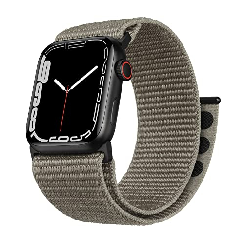 Foto 2 pulgar | Venta Internacional - Banda De Reloj De Nylon Negro Ultra Ancho Zrdesign Compatible Con Apple Watch 42 Mm 44 Mm 4