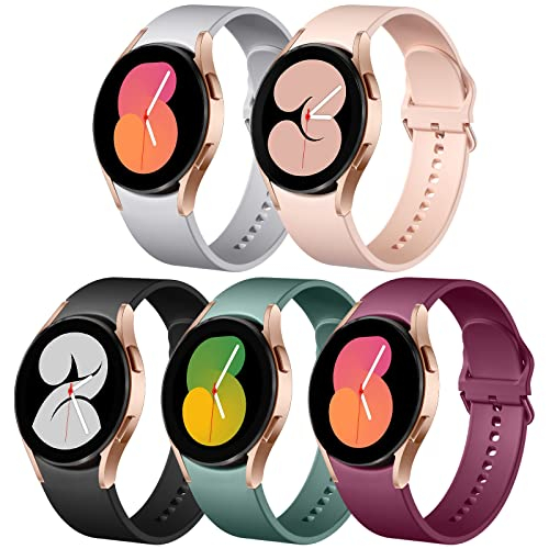 Foto 2 pulgar | Venta Internacional - Lerobo 5 Pack Compatible Para Samsung Galaxy Watch 5 Band/ Galaxy Watch 4 Bandas 40 Mm 44 M