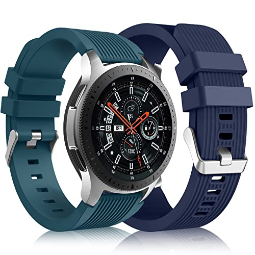 Venta Internacional - [2 Paquete] Lerobo Compatible Para Samsung Galaxy Watch 3 Band 45 Mm/galaxy Watch Band 46 M