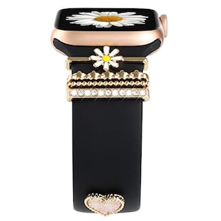 Foto 1 | Venta Internacional - Encabezas De Banda Rode Decorative Rings Compatible Con Apple Watch 38 Mm 40 Mm 41 Mm 42 Mm