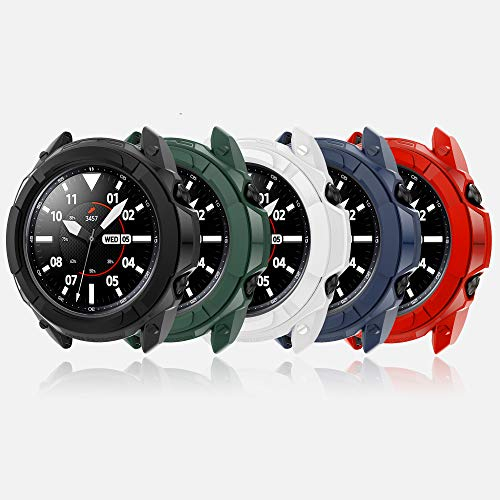 Foto 2 pulgar | Venta Internacional: Compatible Con Samsung Galaxy Watch 3 Case 45 Mm, Caja De Borde Completo Con El Marco De La