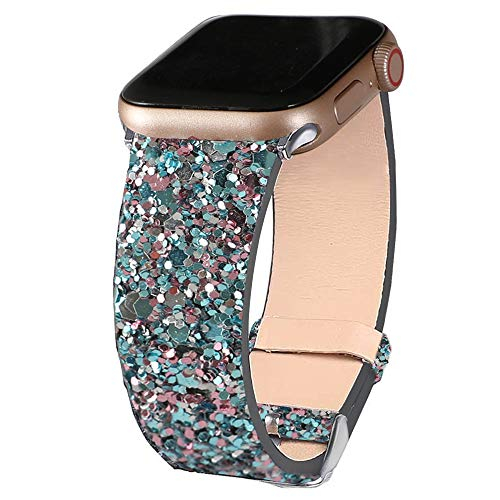 Foto 2 pulgar | Venta Internacional - Bandas Bling Compatibles Con La Banda Apple Watch 38 Mm 44 Mm 42 Mm 44 Mm 45 Mm 49 Mm Women,