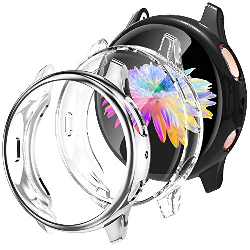 Foto 2 pulgar | Venta Internacional - Geak Compatible Con Galaxy Watch Active 2 Case 44 Mm, 3 Paquete Case Protector De Pantalla