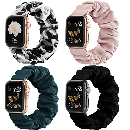 Venta Internacional - Recoppa Compatible Para Apple Watch Band Scrunchie 38 Mm 40 Mm 41 Mm 42 Mm 44 Mm 45 Mm Lind $589