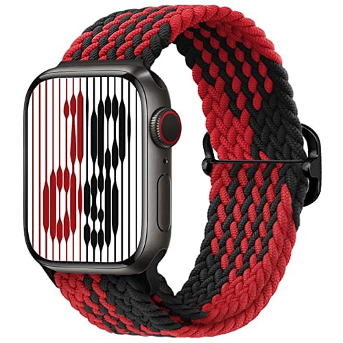 Venta Internacional - Bandas De Bucle Solitario De Nylon De Nylon Qimela Compatibles Con La Banda Apple Watch 41 $412