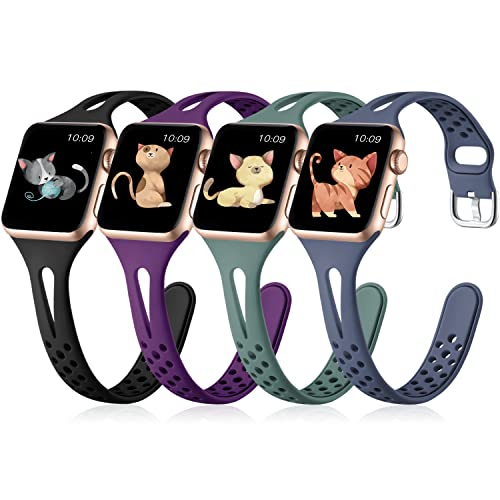 Foto 2 pulgar | Venta Internacional - Getino Compatible Con Bandas De Apple Watch 41 Mm 40 Mm 38 Mm Para Hombres, Correa Deportiv