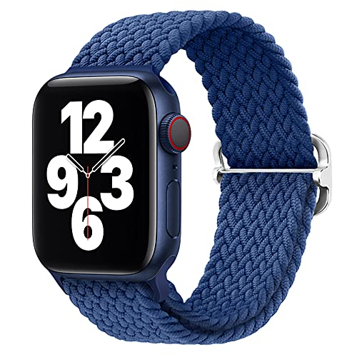 Foto 2 pulgar | Venta Internacional - Bandas De Bucle Solitario De Nylon De Nylon Qimela Compatibles Con La Banda Apple Watch 41