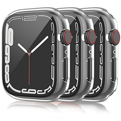 Foto 2 pulgar | Venta Internacional - Muguust 3 Pack Case Para Apple Watch Protector Case 45 Mm Series 7 & Series 8 Case Iwatch