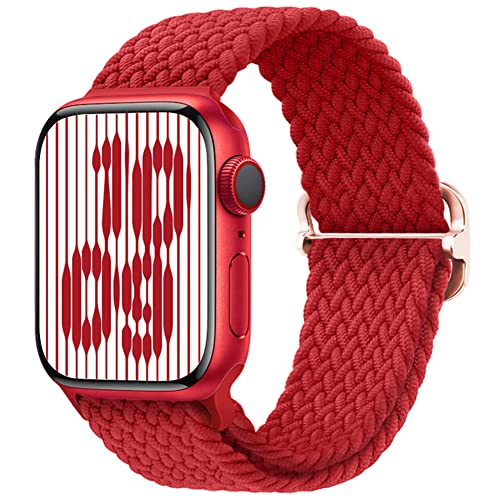 Foto 2 pulgar | Venta Internacional - Bandas De Bucle De Solo Solista De Nylon Qimela Compatibles Con La Banda Apple Watch 41 Mm