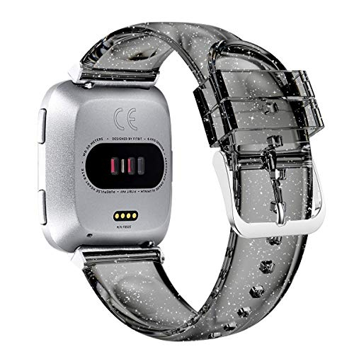 Foto 2 pulgar | Venta Internacional - Iiteeeely Compatible Con Bandas De Fitbit Versa, Soft Tpu Clear Band Para Todos