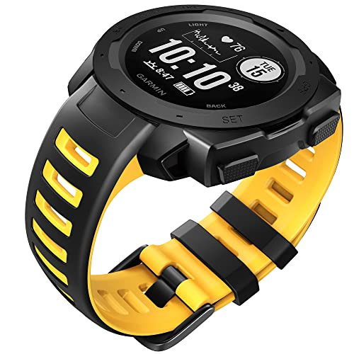 Foto 2 pulgar | Venta Internacional - Ancool Compatible Con Garmin Instinct 2 Band, Soft Silicone Sport Watch Band Reemplazo Para