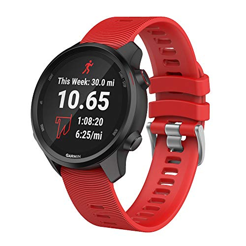 Venta Internacional - Banda De Relojes Isabake Para Garmin Forerunner 245 /245 Música / Forerunner 645 /645 Músi