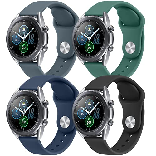 Foto 2 pulgar | Venta Internacional - Bandas Wanme Para Samsung Galaxy Watch 3 Band 41 Mm, Galaxy Watch 4/4 Classic, Galaxy Watch