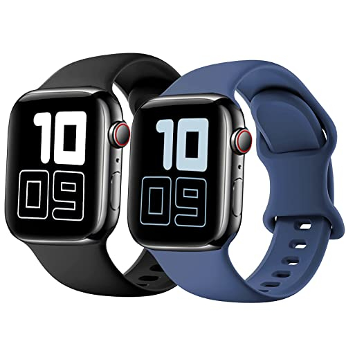 Foto 1 | Venta Internacional - [2 Paquete] Polyjoy For Kids Apple Watch Band, Soft Silicone Sport Strap Compatible Para Iwa