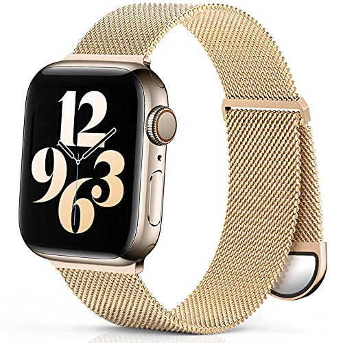 Foto 2 pulgar | Venta Internacional - Banda De Metal Zalaver Compatible Con Bandas De Apple Watch 38 Mm 40 Mm 41 Mm 42 Mm 44 Mm 4