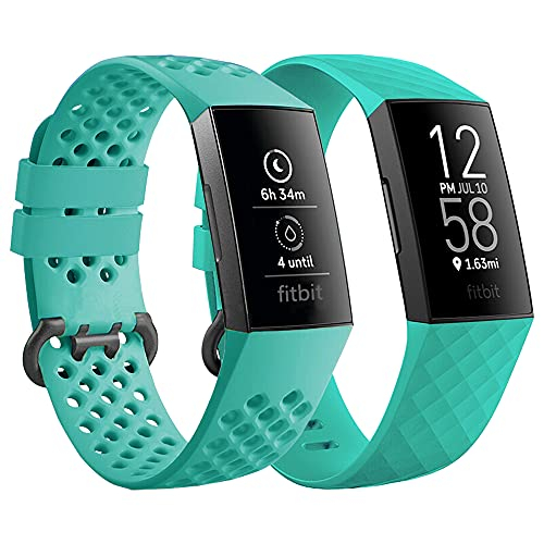 Venta Internacional: Correa De Reloj De Reemplazo De Qimela Compatible Con Fitbit Charge 3/fitbit Charge 4 Bandas