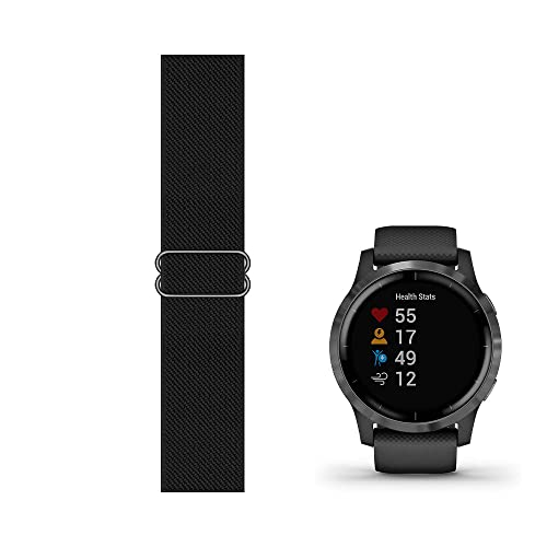 Venta Internacional - C2d Joy Stretchy Loop Strap Compatible Con Garmin Venu 2/2s Y Vivoactive 4/4s Watch Band Aj