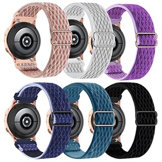 Foto 1 | Venta Internacional - Bandas De Reloj De Nylon De Nylon Sunnyson 6 Pack Compatibles Con Samsung Galaxy Active 2 B