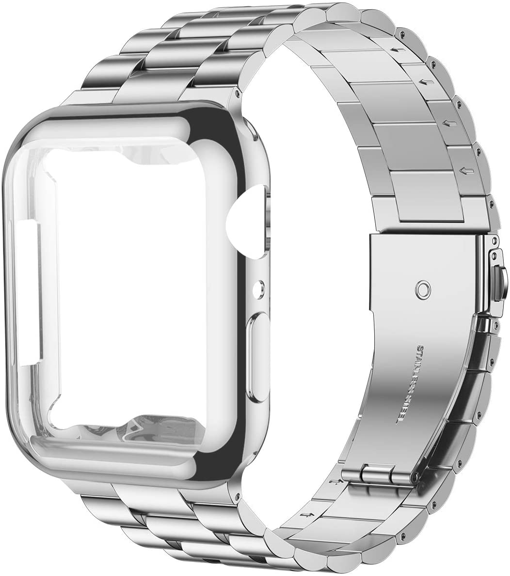 Banda Iiteeology para Apple Watch 44mm/SE/ Serie 4/5/6 de Acero Inoxidable - Venta Internacional