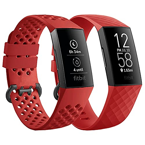 Foto 2 pulgar | 2 Correas Qimela Compatibles con Fitbit Charge 3/Fitbit Charge 4 - Venta Internacional