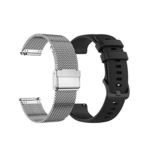 Foto 2 pulgar | Correas de Reloj Inteligente Yeejk de 22 mm -  Venta Internacional