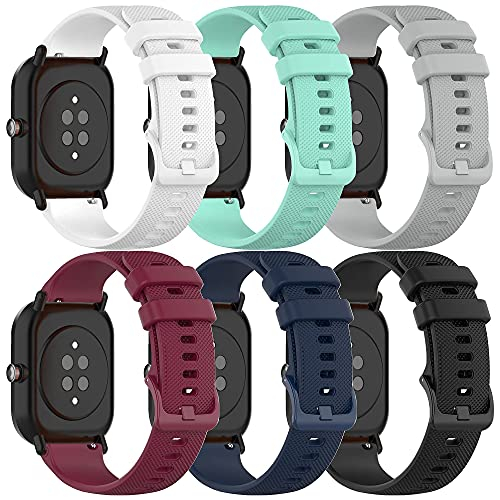 Correas Ecsem 6 Piezas para Rinsmola Smart Watch-Venta Internacional