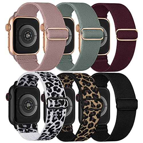 Bandas de Bucle Recoppa Elástica Compatible con Apple Watch 38 40 y 41 mm Tejido - Venta Internacional