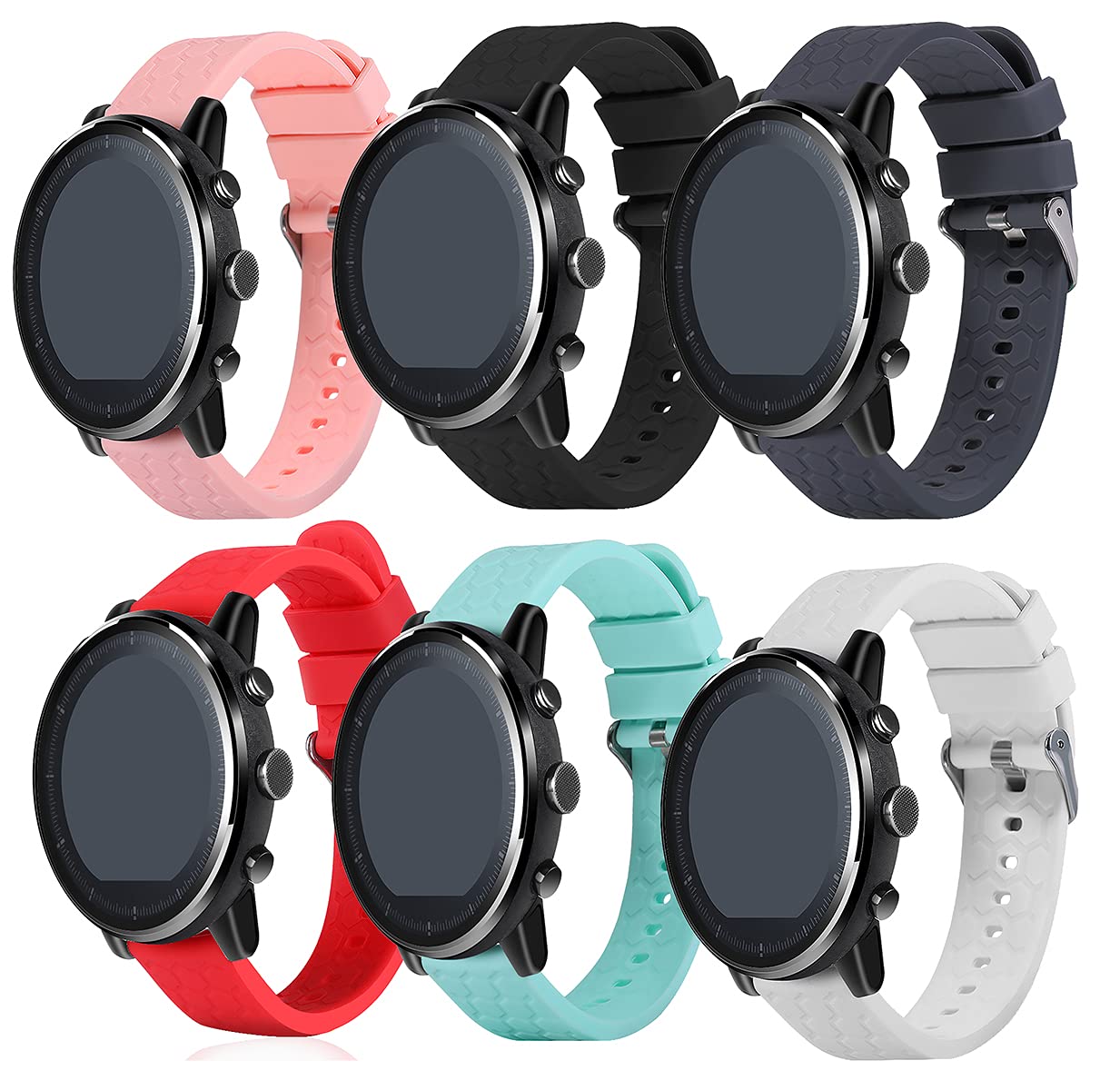 Foto 2 pulgar | 6 Bandas de Reemplazo TenCloud para Garmin Forerunner 255s - Venta Internacional