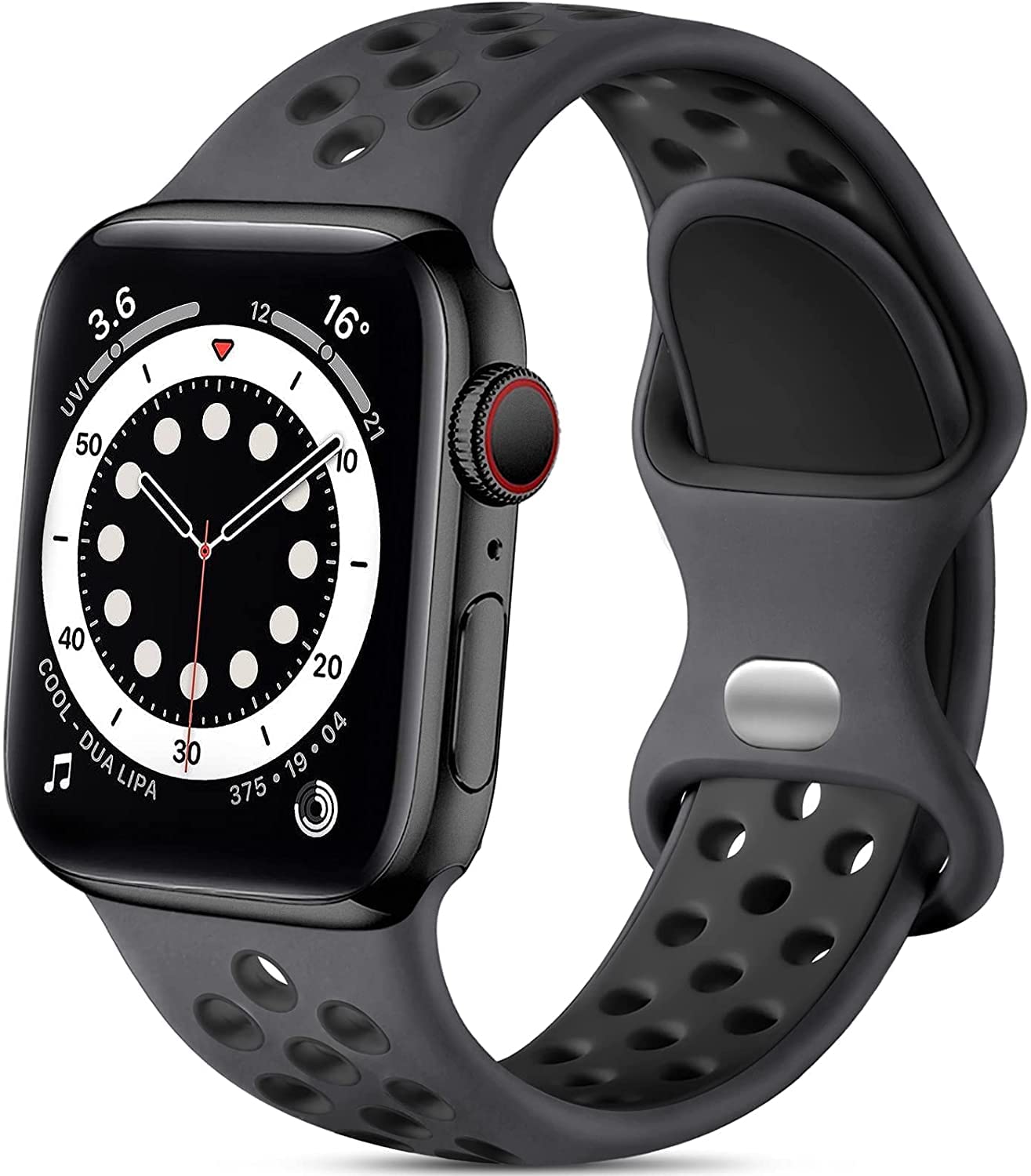 Banda Deportiva Lerobo Compatible Con Apple Watch Band 45 mm 44 mm 42 mm 49 mm - Venta Internacional