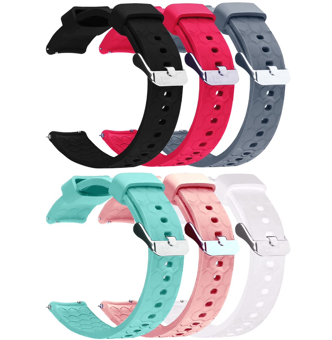 6 Bandas RuenTech Compatibles con Fitvii H86 Fitness Tracker - Venta Internacional