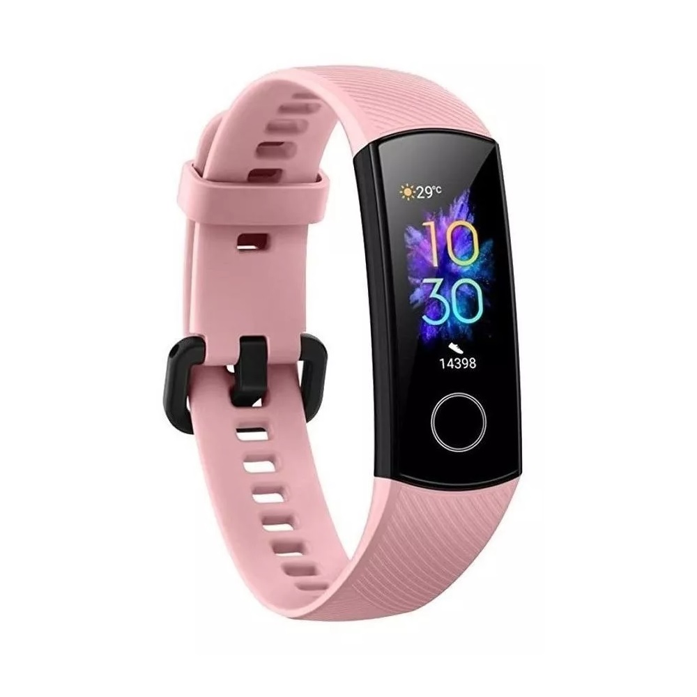 Foto 2 pulgar | Smartwatch Band 5 0.95" de Silicona color Rosa