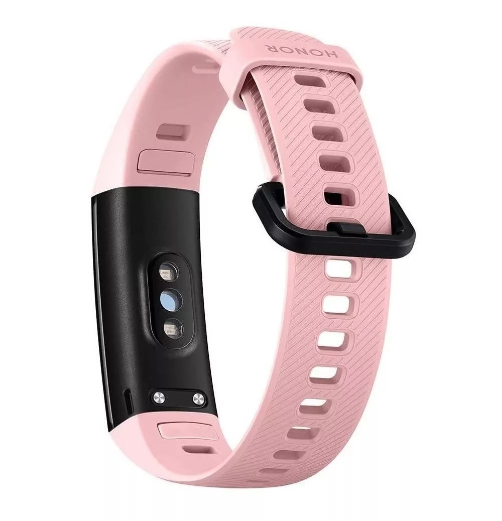 Foto 3 pulgar | Smartwatch Band 5 0.95" de Silicona color Rosa