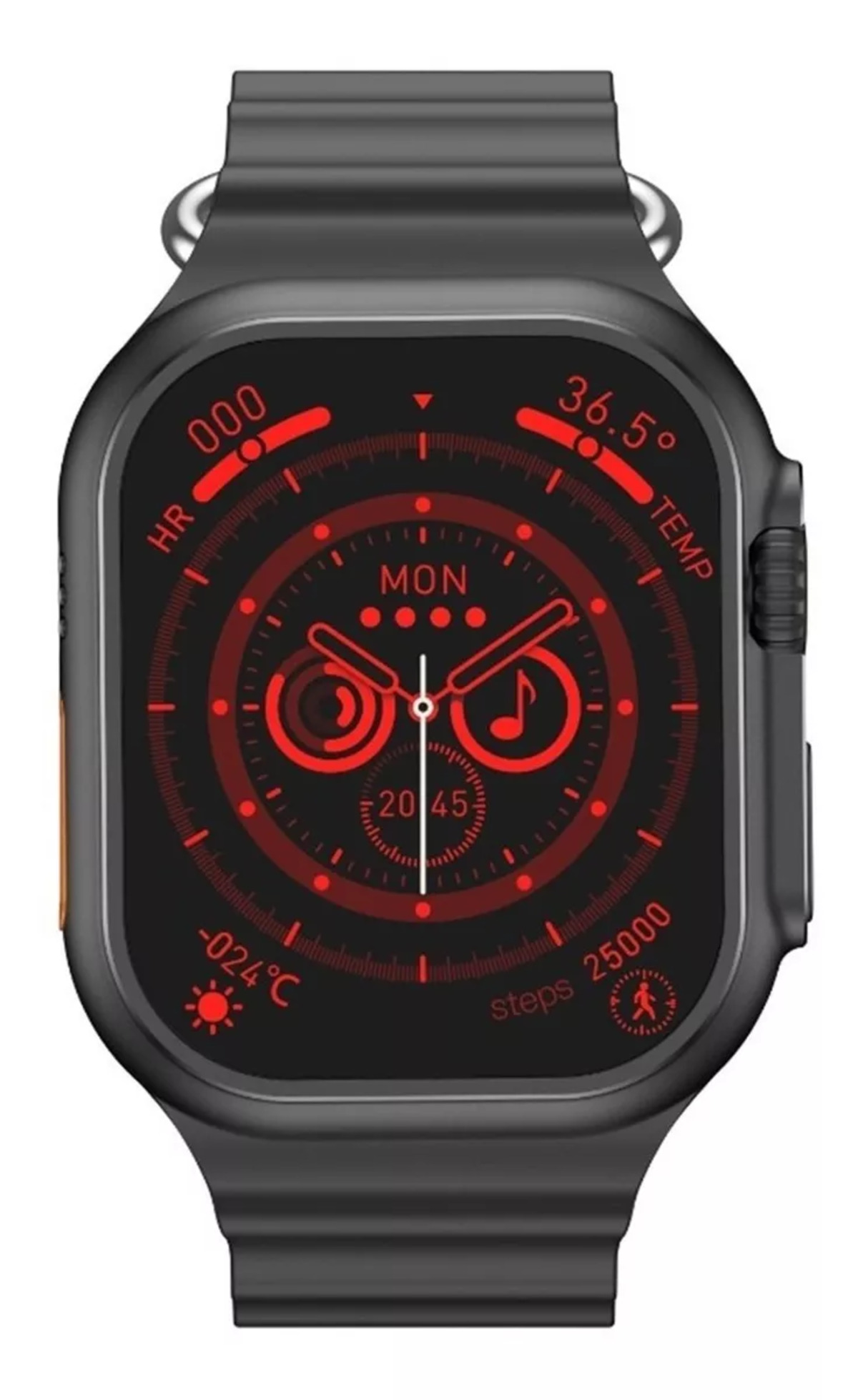 Foto 4 pulgar | Smartwatch Fralugio NW8 Ultra Max color Negro