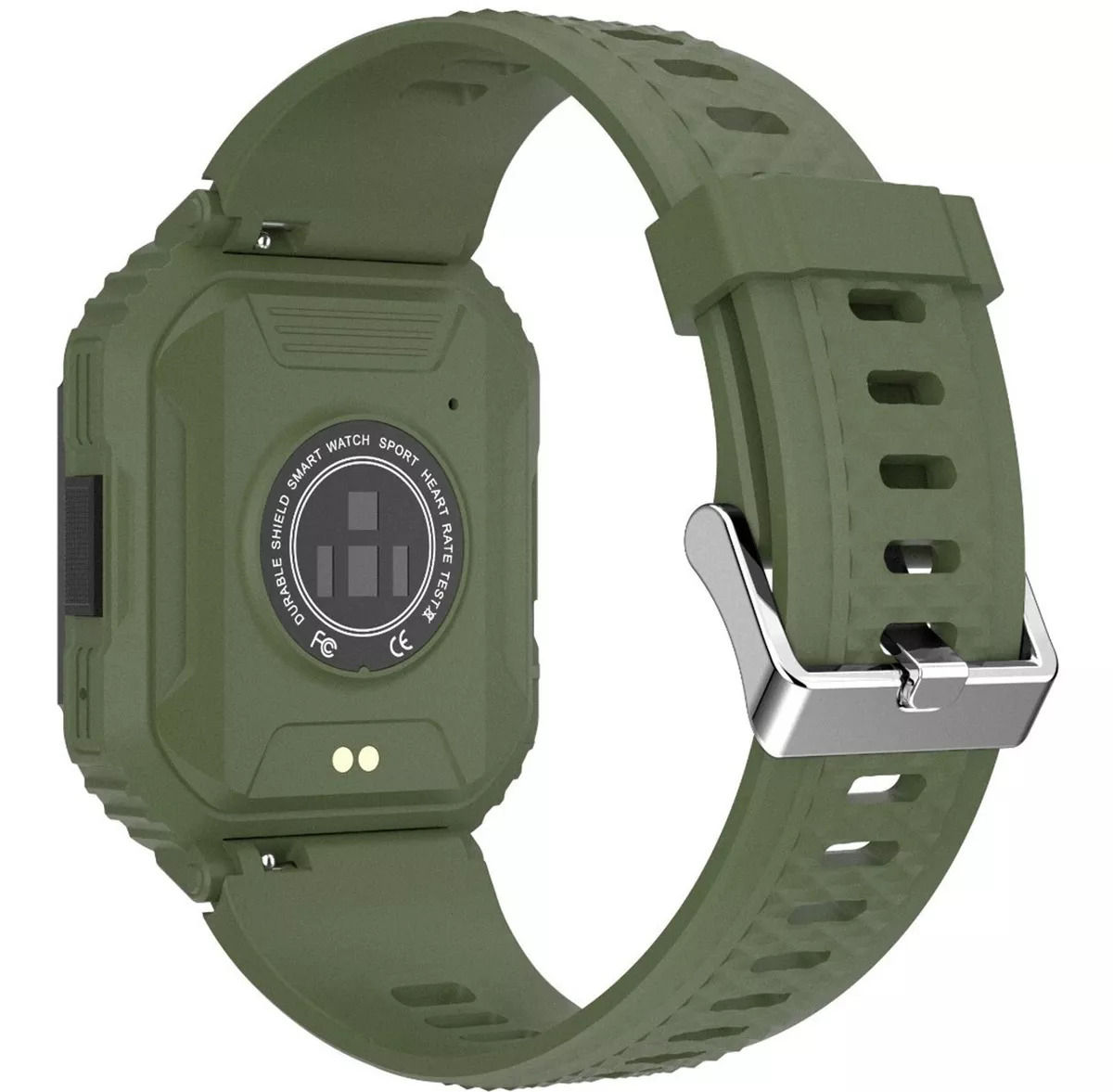 Foto 3 pulgar | Smartwatch Fralugio V50 Notificaciones Hd color Verde