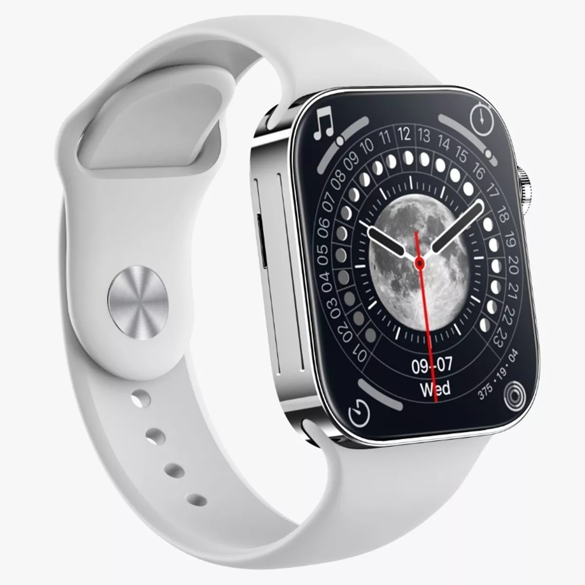 Foto 2 pulgar | Smartwatch Fralugio I14 Pro Full Touch Hd color Blanco