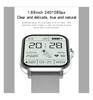 Foto 3 | Smart Watch Inteligente Fralugio Q13 Hd Negro