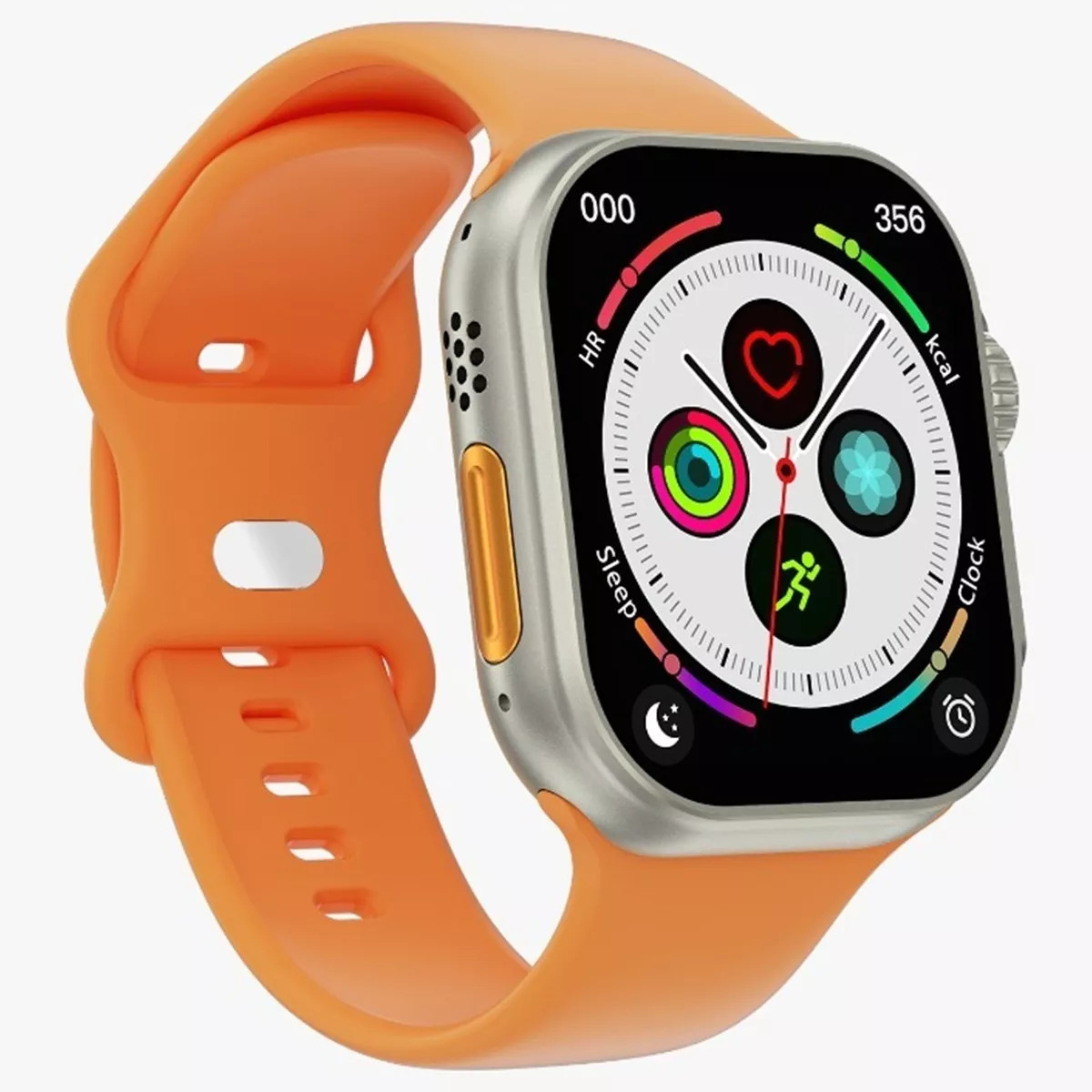 Foto 2 pulgar | Smartwatch Fralugio Iw8 Ultra color Naranja