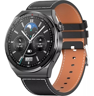 Foto 3 | Smartwatch Fralugio KT62 Piel color Negro Elegante HD