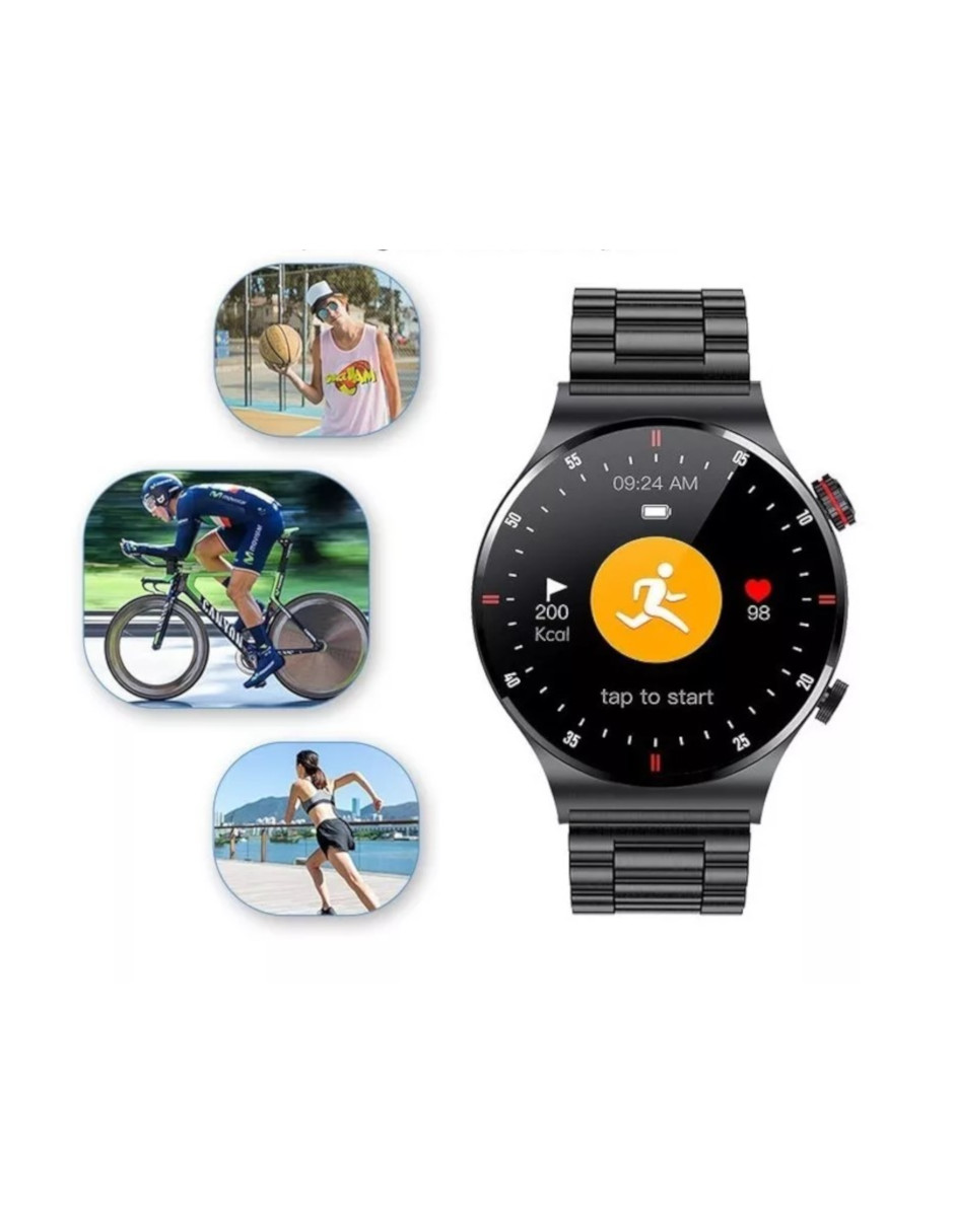 Foto 5 | Smartwatch Petukita Box BW0382 color Negro Bluetooth NFC