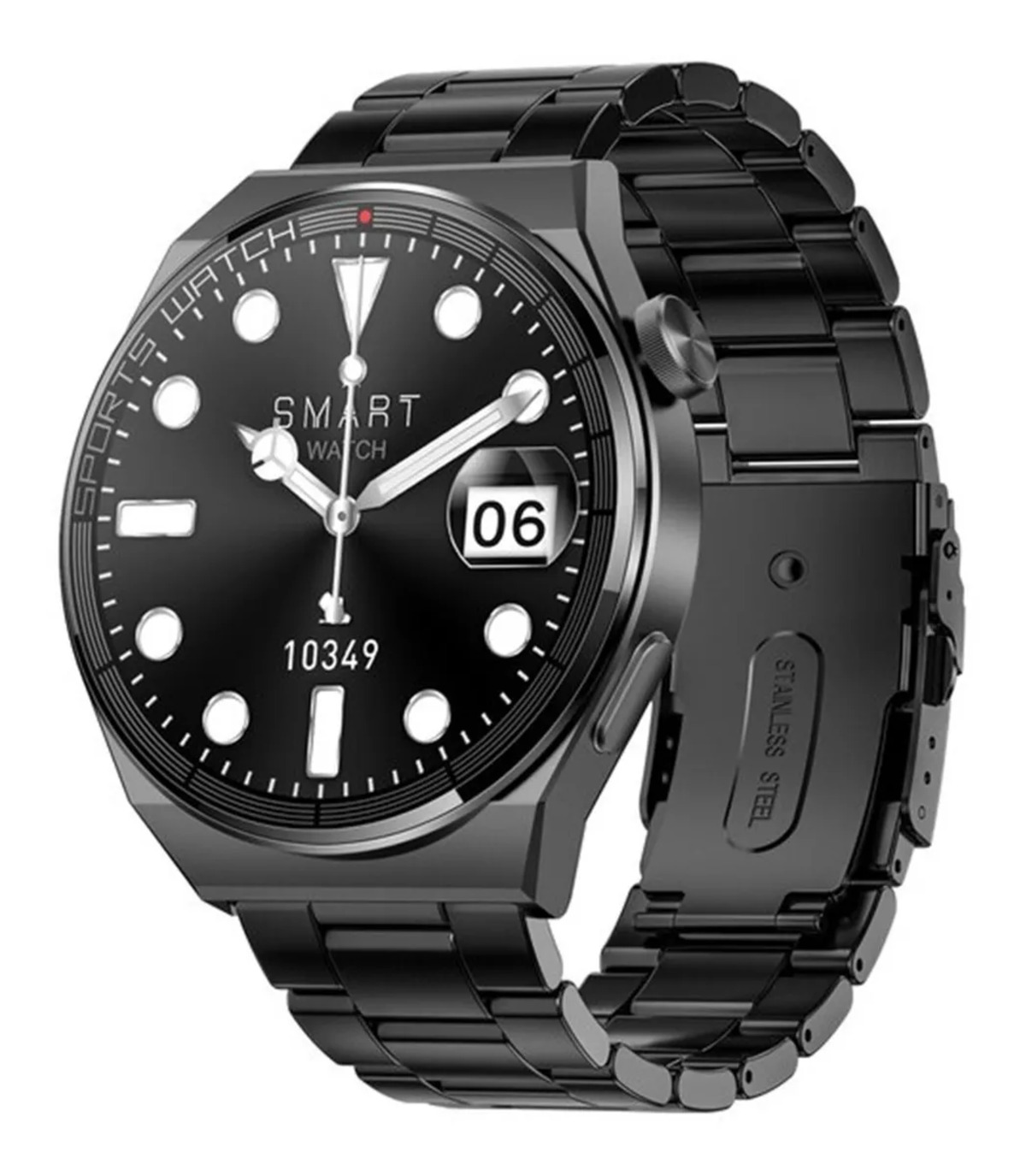 Foto 2 | Smartwatch Fralugio KT62 color Negro Full Touch