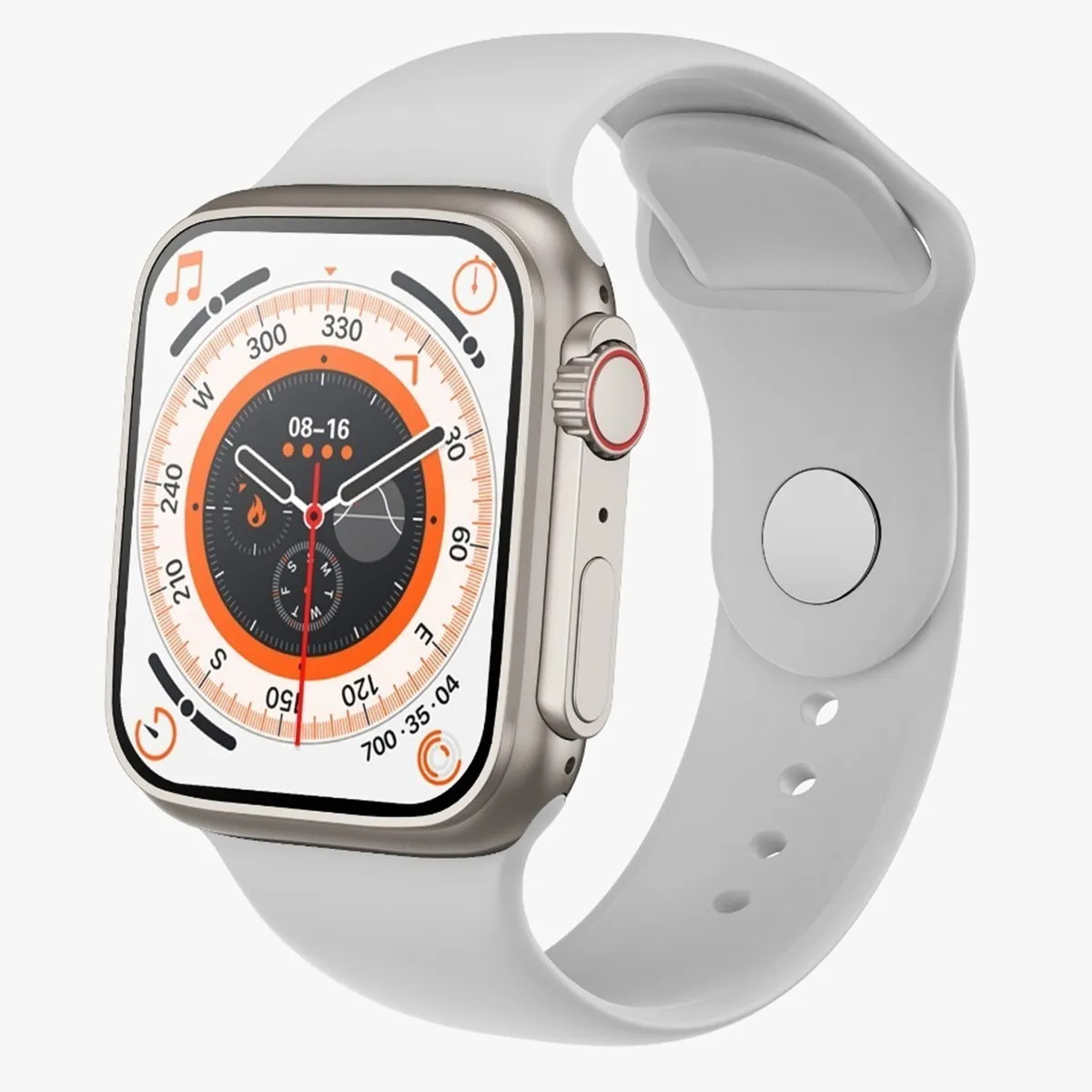 Smartwatch Fralugio T900 color Blanco