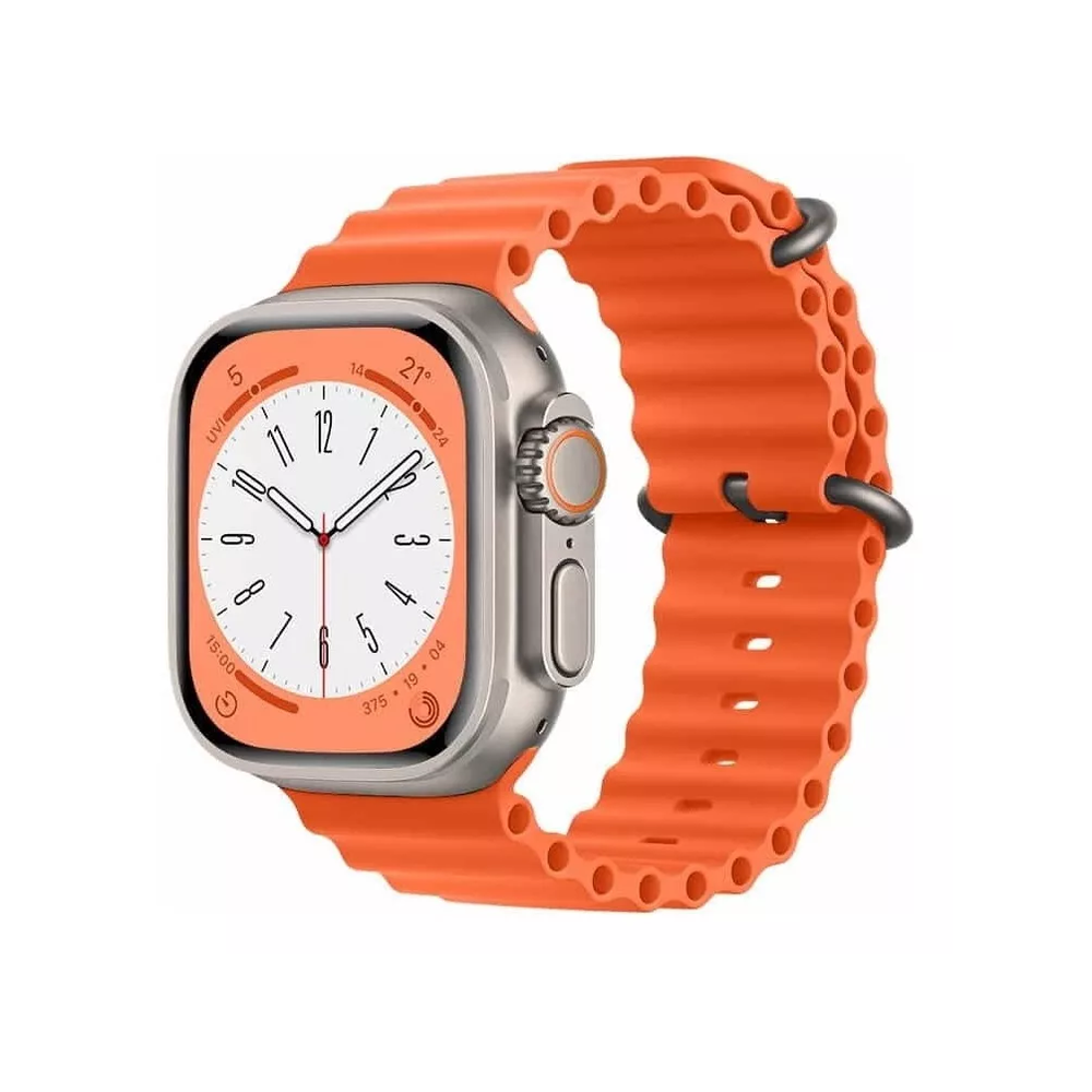 Foto 2 pulgar | Smartwatch Belug T800 Ultra color Naranja