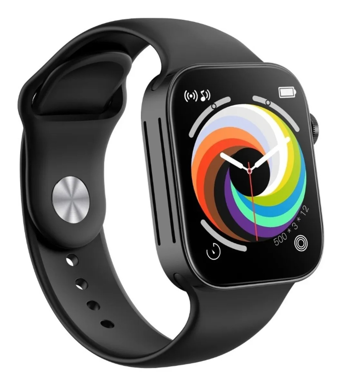 Smartwatch Fralugio I8 Pro Max color Negro Full Touch