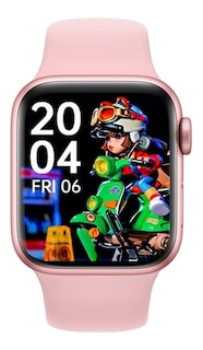 Foto 2 | Smartwatch Fralugio Watch 8 Max color Rosa IPS HD NFC