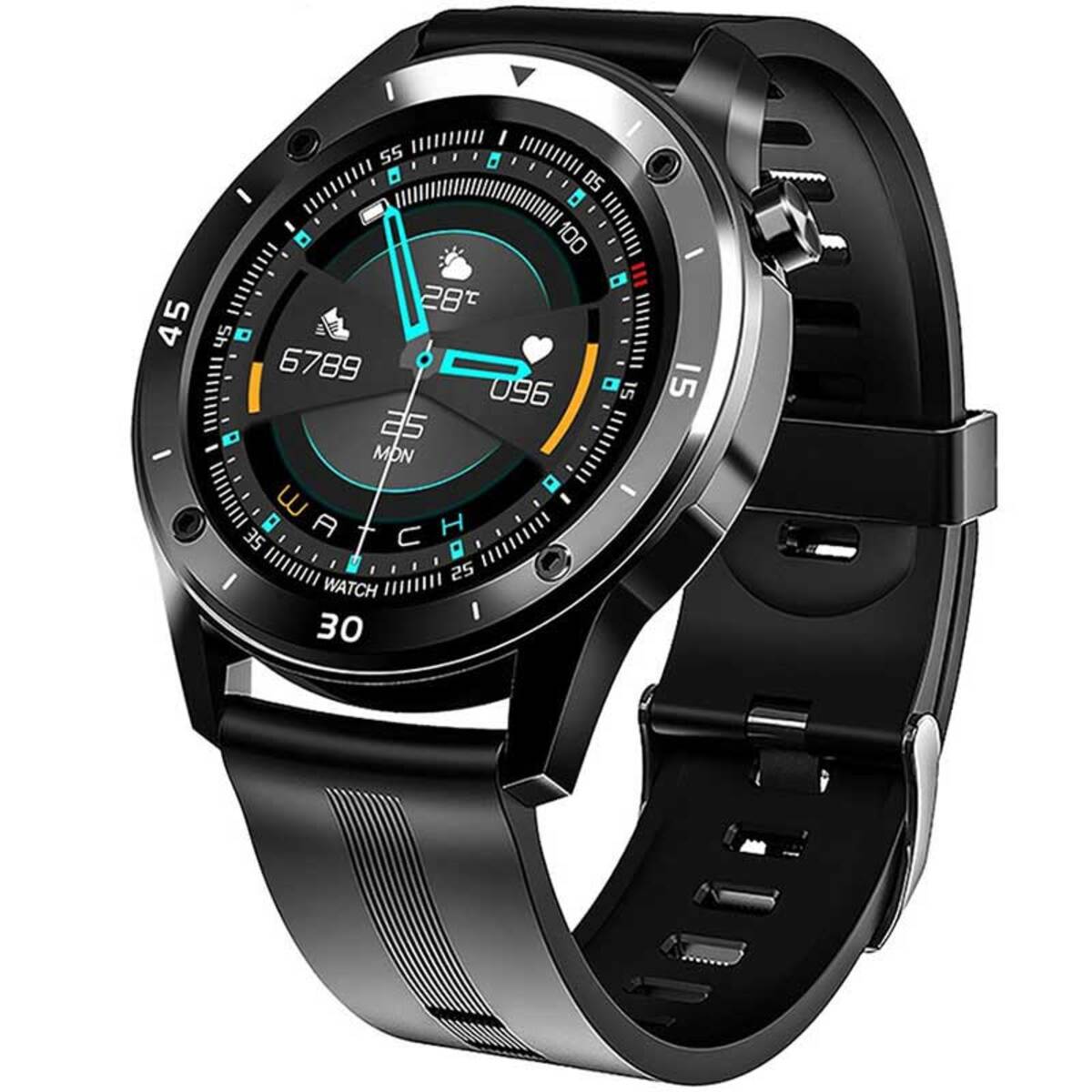 Foto 3 pulgar | Smartwatch Fralugio F22 color Negro Full Touch