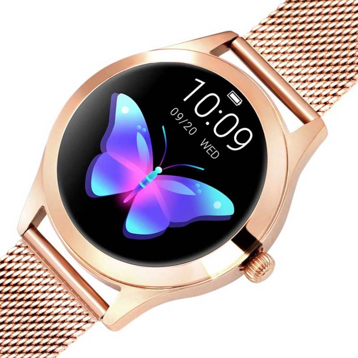 Foto 3 pulgar | Smartwatch Fralugio KW10 color Dorado